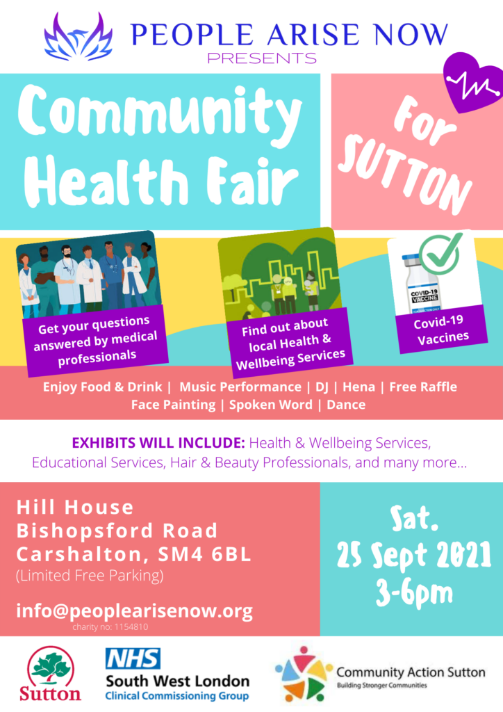 Community Health Fair Sutton