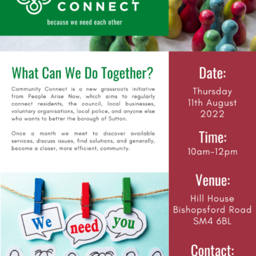 Aug 2022 – Community Connect Sutton